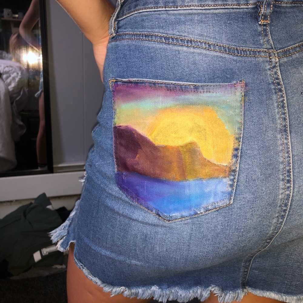 Jean skirt
